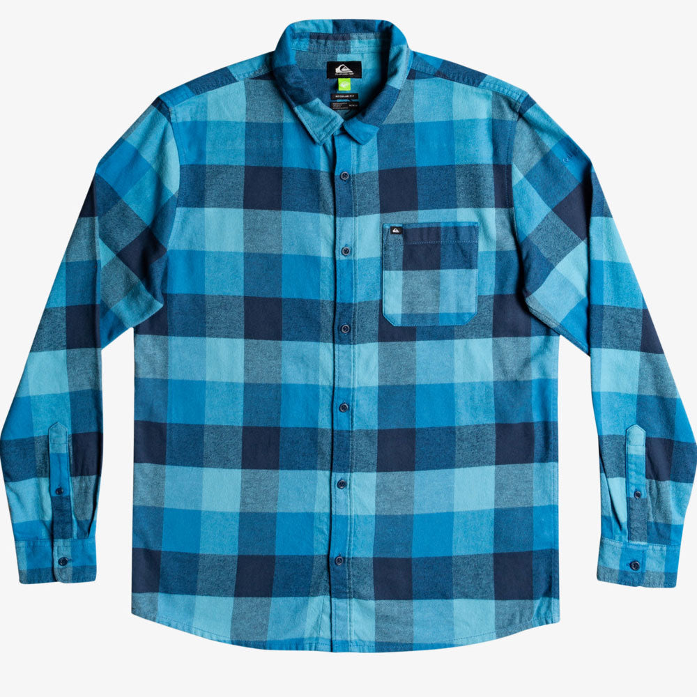 Quiksilver Motherfly Flannel Long Sleeve Shirt