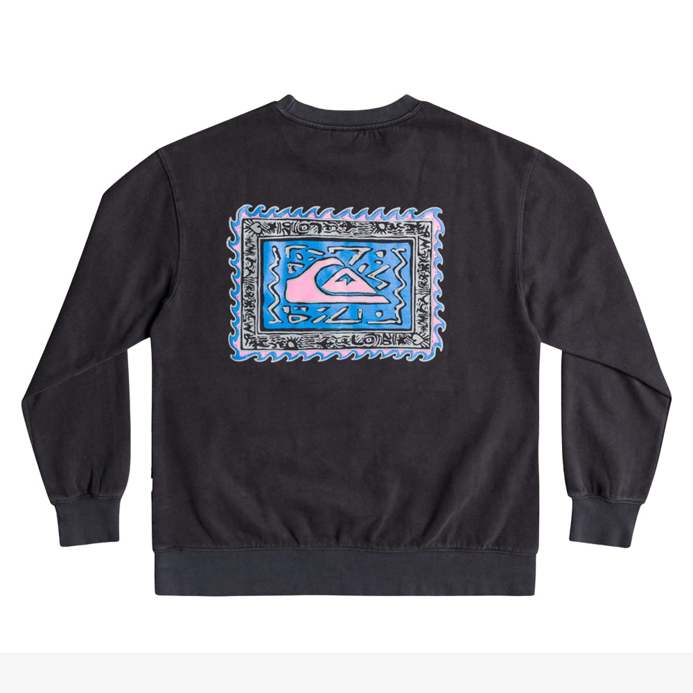 Quiksilver Neon Slab Crew Sweatshirt