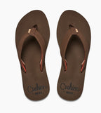 Reef Ladies Cushion Breeze Flip Flops  - Chocolate
