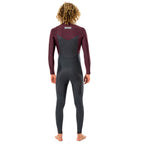 Rip Curl Dawn Patrol 5/3mm Chest Zip Winter Wetsuit  - Wine
