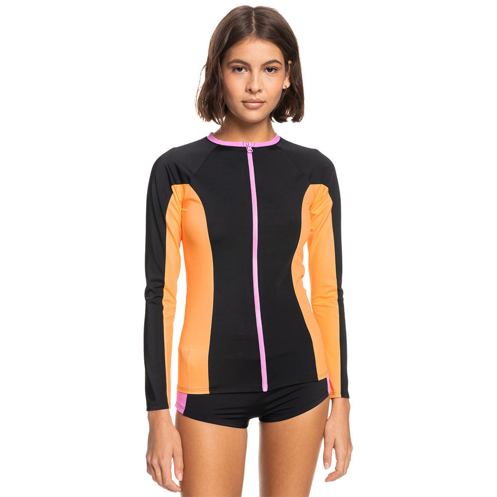 Roxy Active Zipped Long Sleeve Rashvest