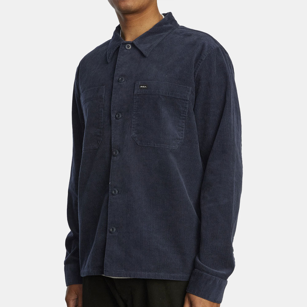 RVCA Americana Corduroy Long Sleeve Shirt