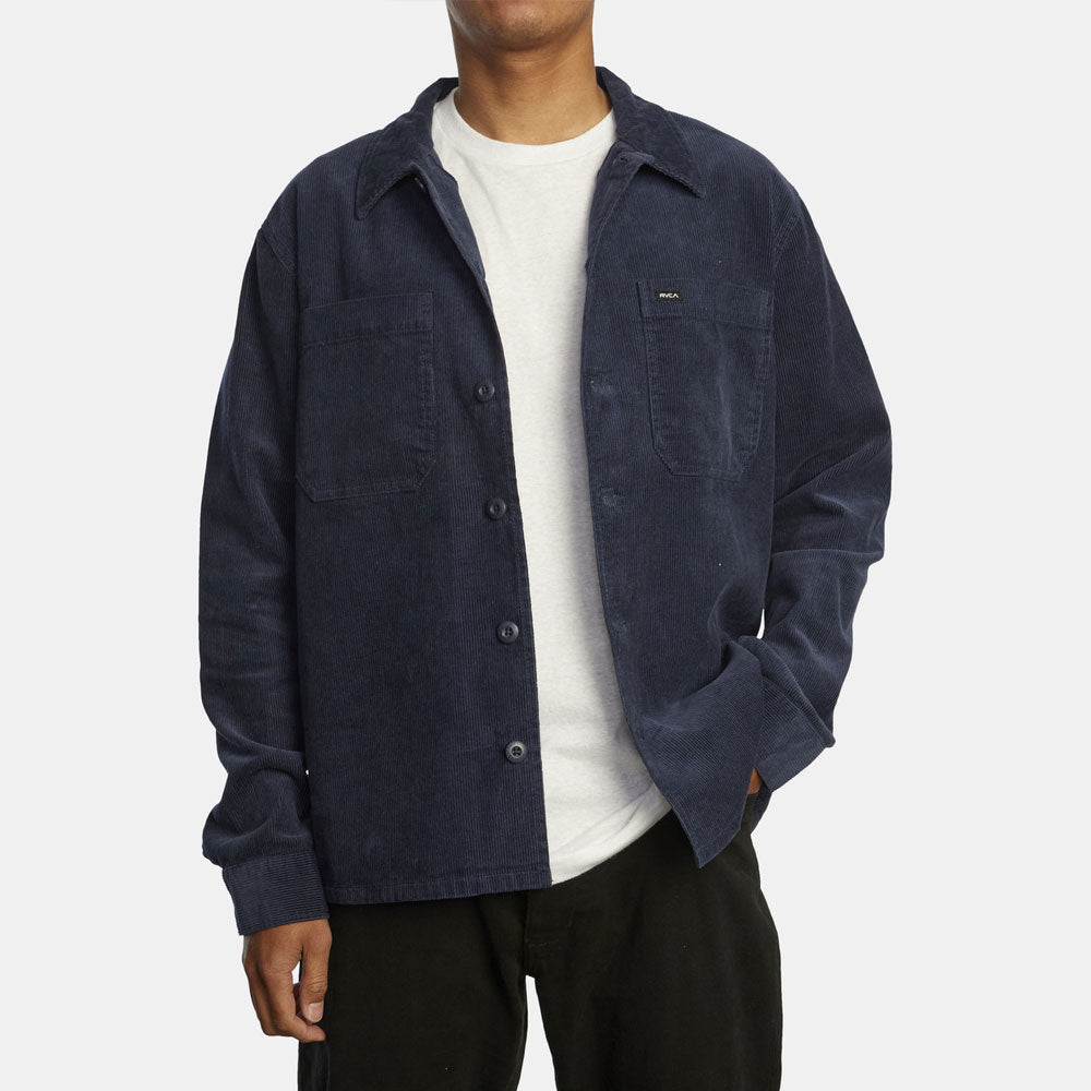 RVCA Americana Corduroy Long Sleeve Shirt