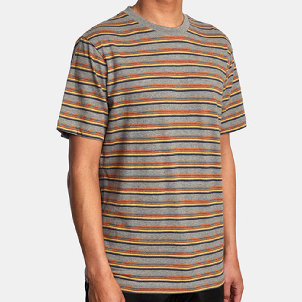 RVCA Ramshackle Micro Stripe Short Sleeve T-Shirt
