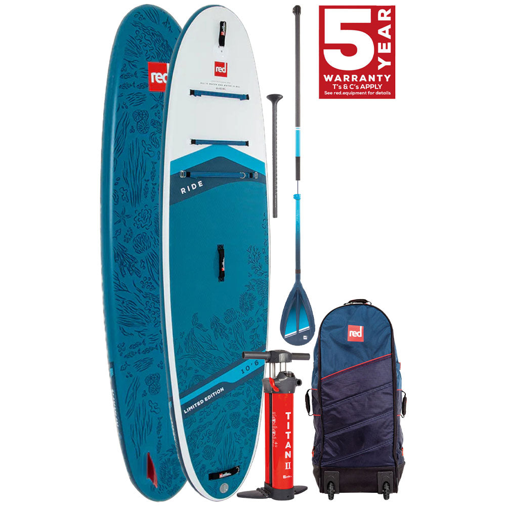 Red Paddle Co 10'6 Ride Love the Ocean Ltd Ed SUP Package 2023