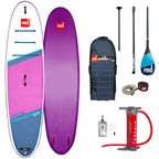 Red Ride MSL 10'6 Purple Inflatable Paddle Board Carbon 100 Package 2021