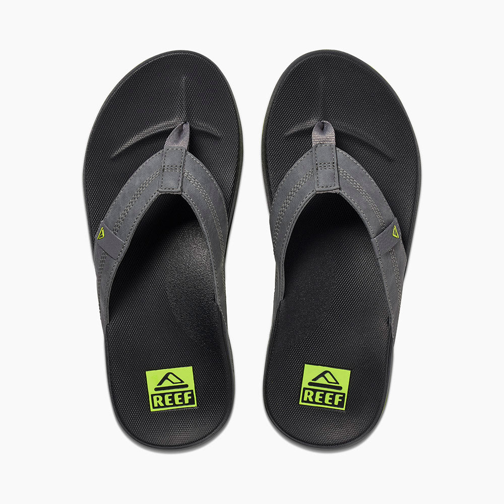 Reef Cushion Phantom Flip Flops  - Black/Lime
