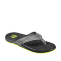 Reef Cushion Phantom Flip Flops  - Black/Lime