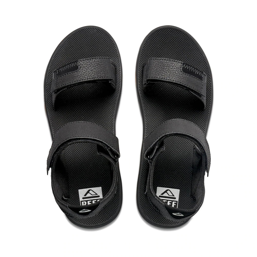 Reef Fanning Baja Sandals  - Black/Sliver