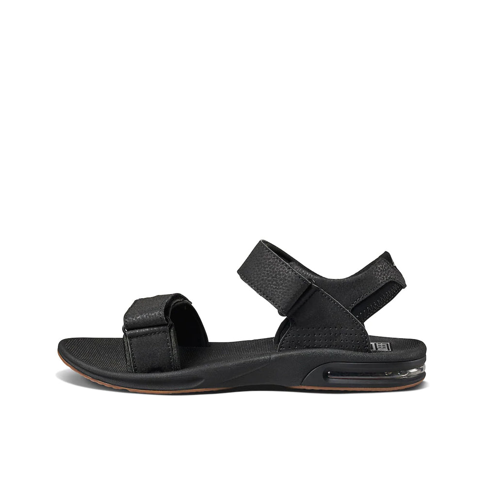 Reef Fanning Baja Sandals  - Black/Sliver