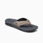 Reef Fanning Flip Flops  - Black/Tan