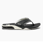 Reef Fanning Flip Flops  - Raven/White