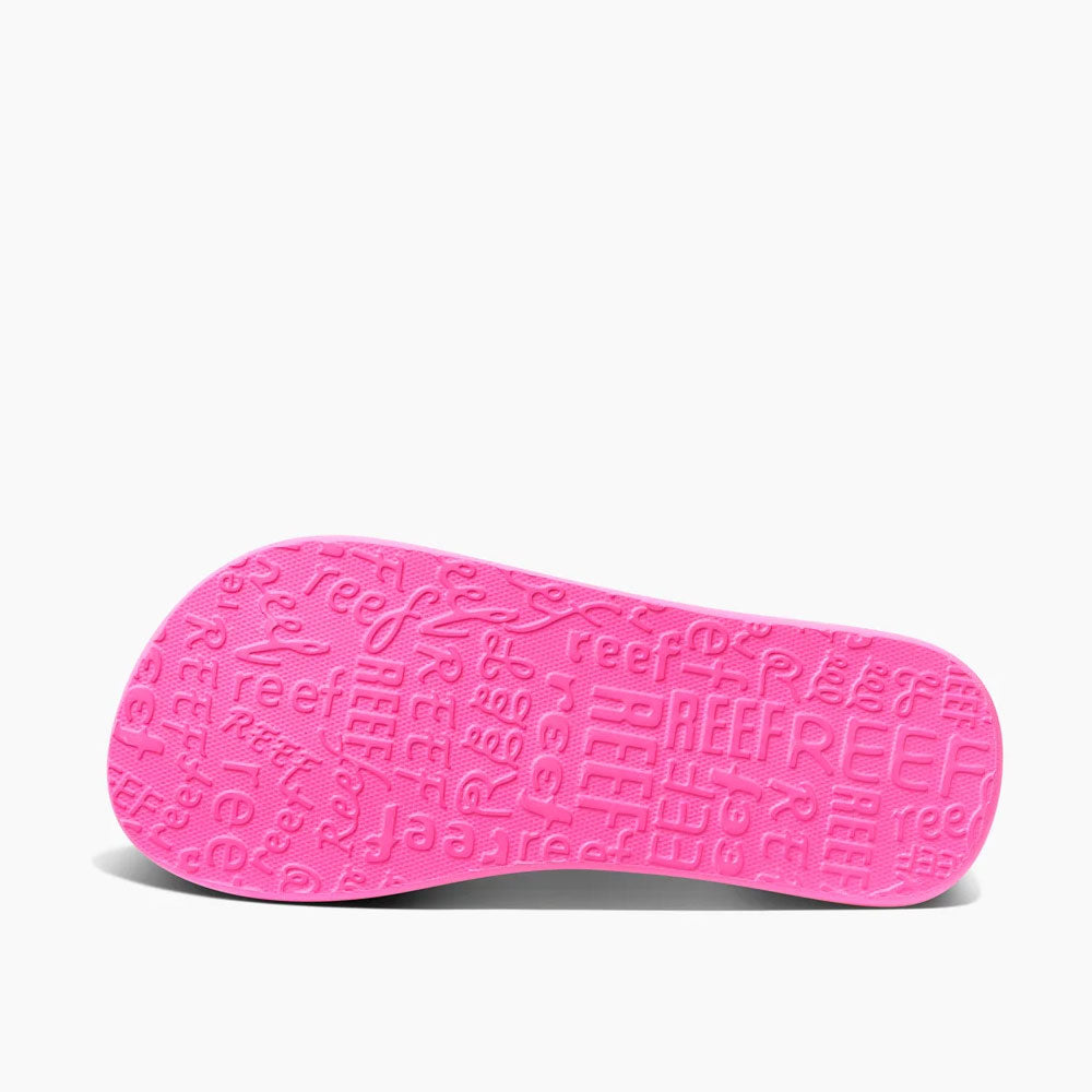 Reef Kids Ahi Flip Flops - Love Rainbow