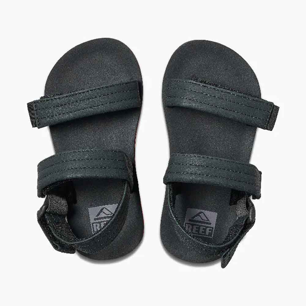 Reef Kids Little Ahi Convertible Sandals  - Grey/Orange