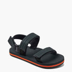 Reef Kids Little Ahi Convertible Sandals  - Grey/Orange