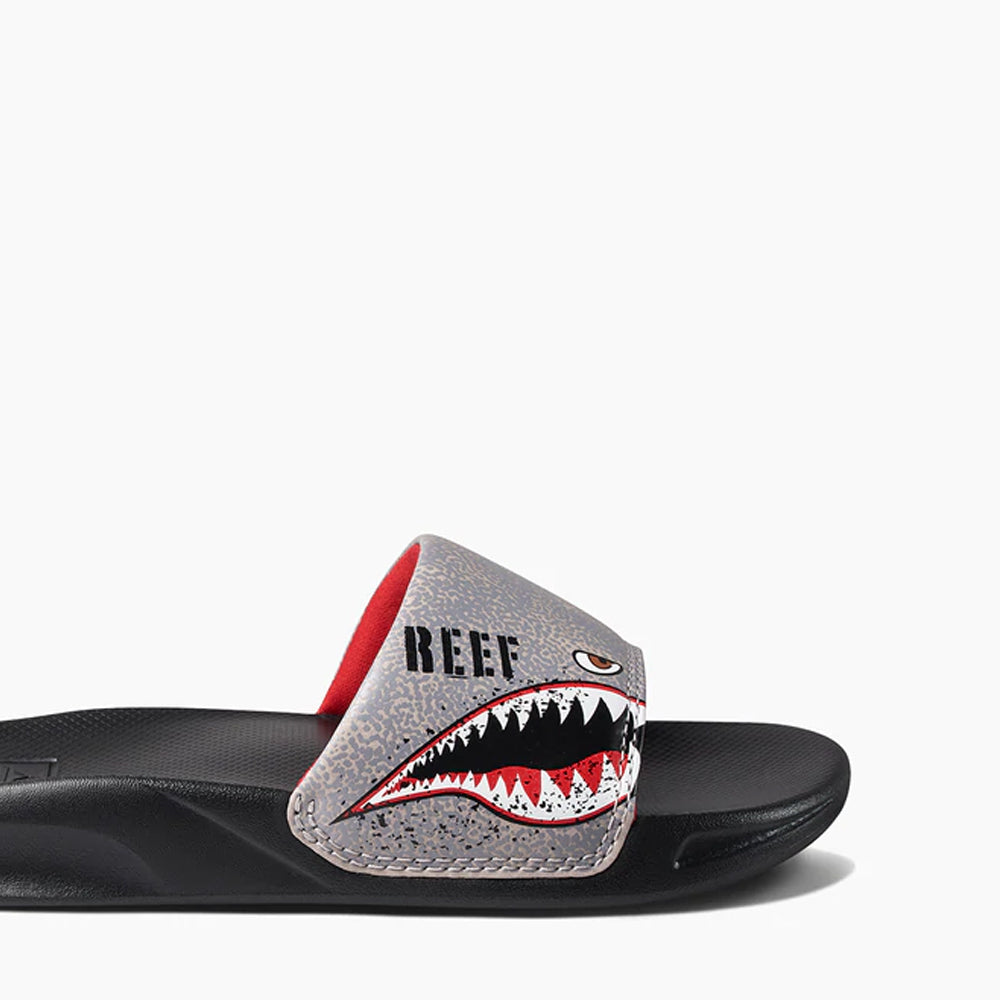 Reef Kids One Slide Sandals  - Flying Shark