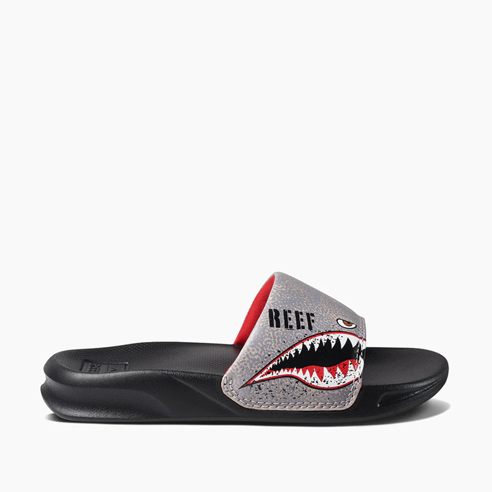 Reef Kids One Slide Sandals  - Flying Shark