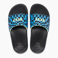 Reef Kids One Slide Sandals - Swell Checkers