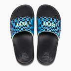 Reef Kids One Slide Sandals - Swell Checkers