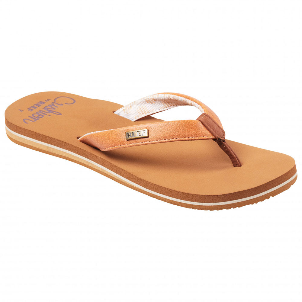 Reef Ladies Cushion Sands Flip Flops  - Natural
