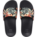 Reef Ladies One Slide Sandals  - Black Monstera