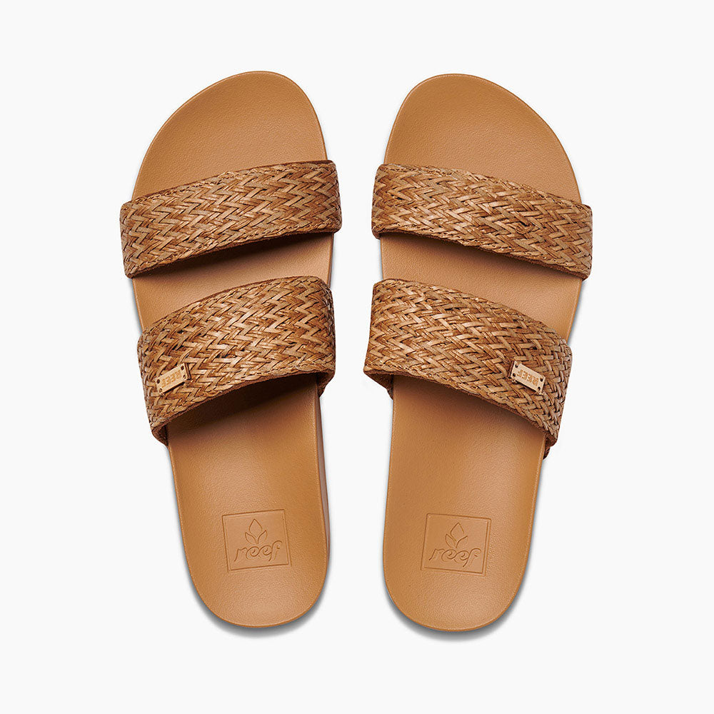 Reef Womens CB Vista Braid Sandals  - Natural