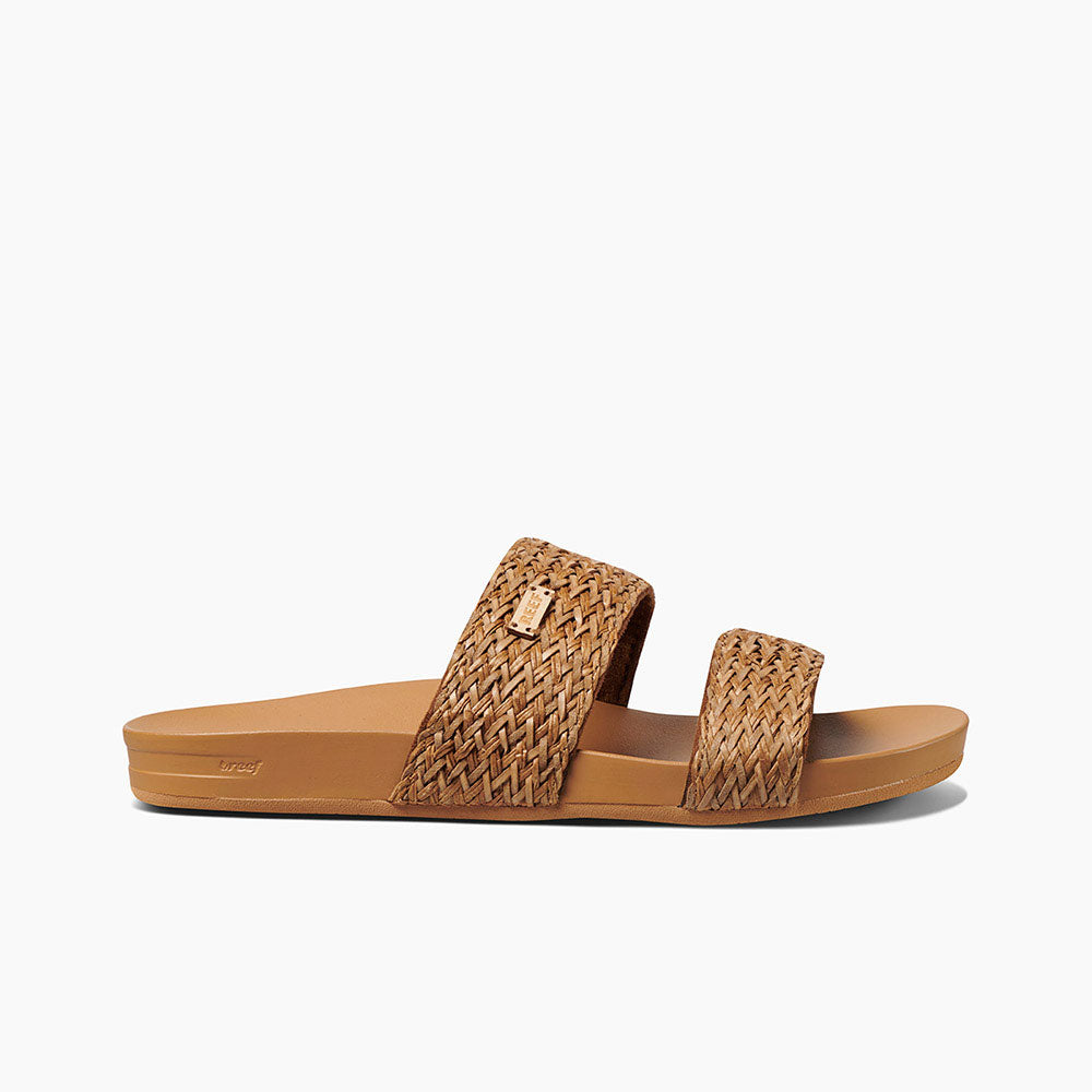Reef Womens CB Vista Braid Sandals  - Natural