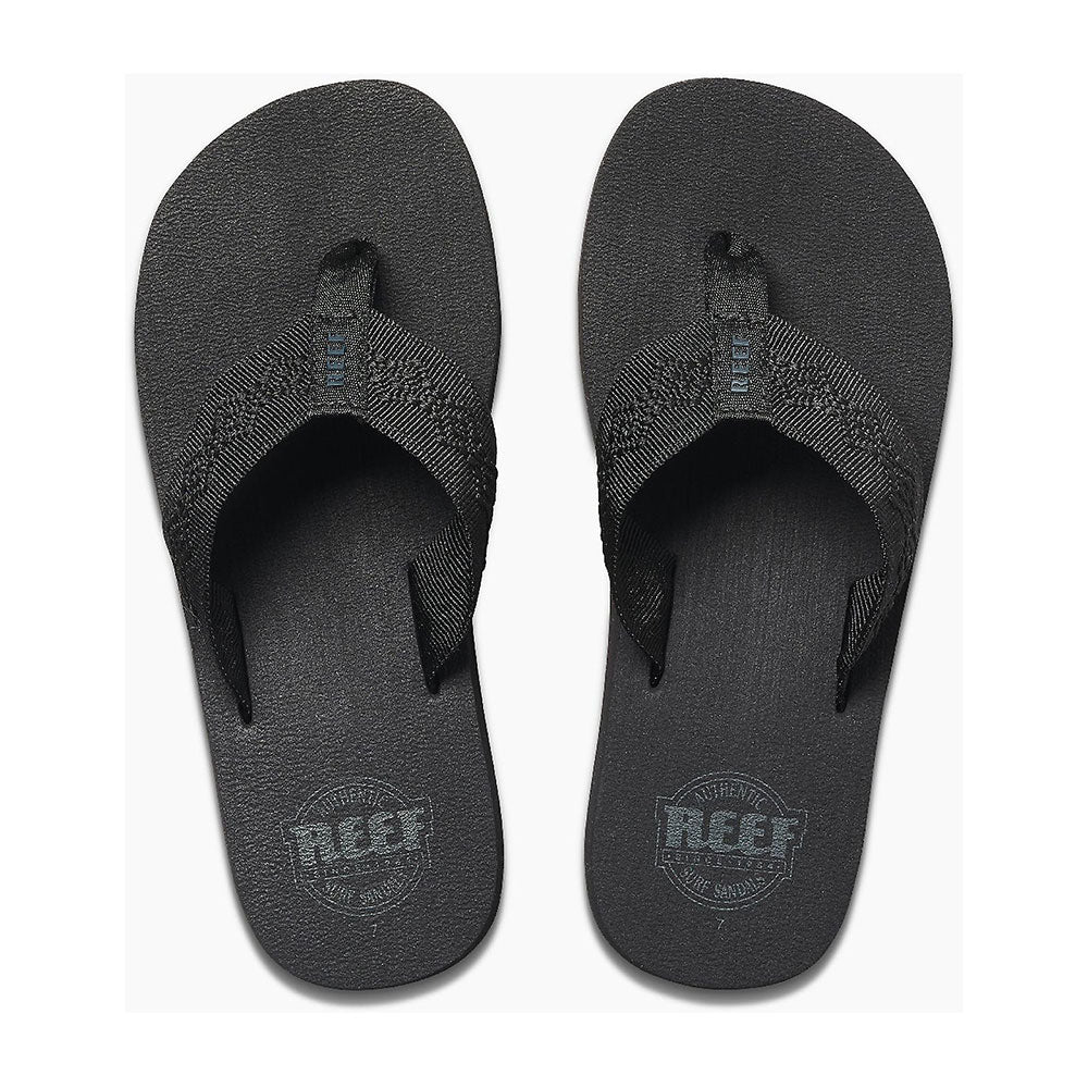 Reef Womens Sandy Flip Flops  - Black/Black