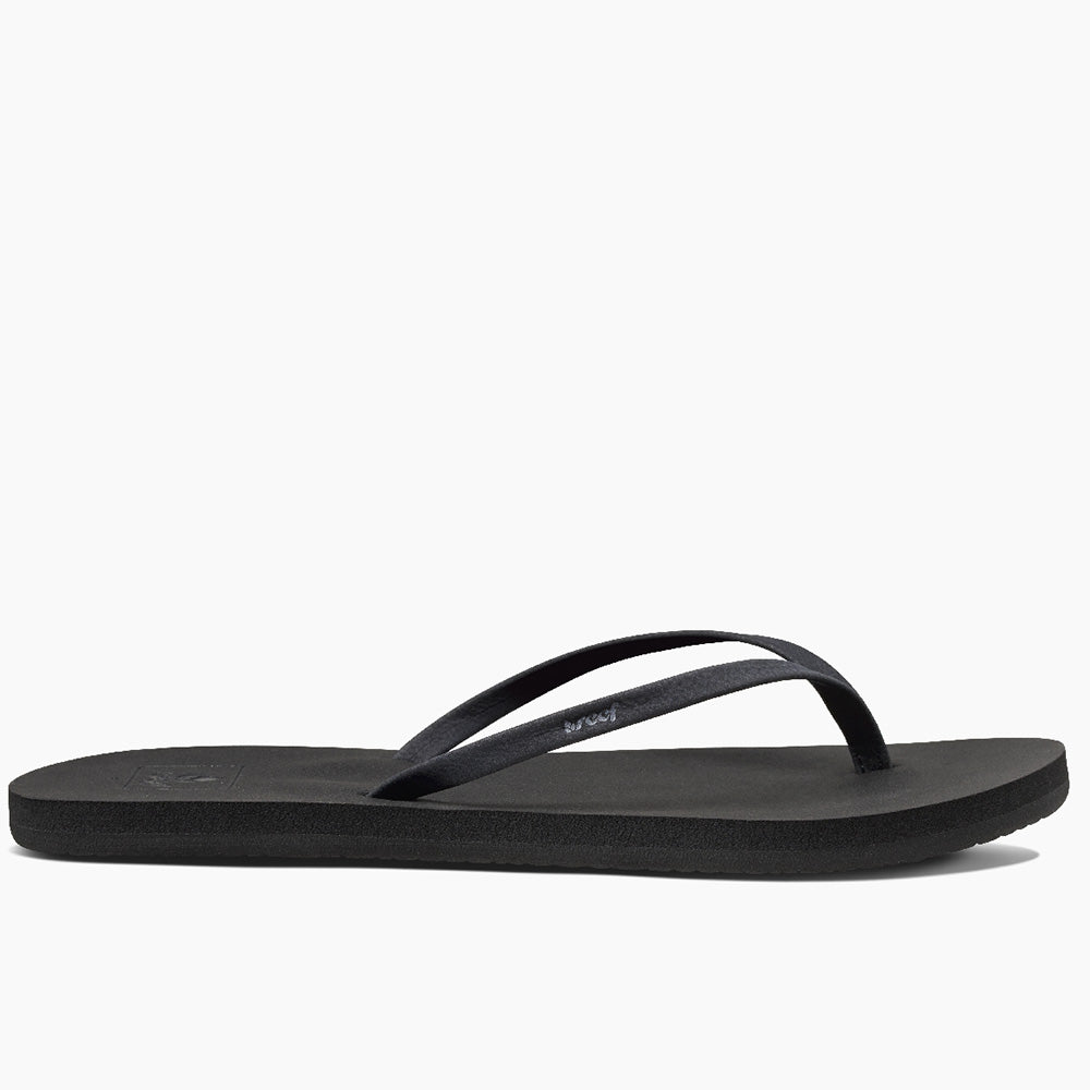 Reef Womens Bliss Nights Flip Flops  - Black