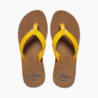 Reef Womens Cushion Breeze Flip Flops  - Saffron