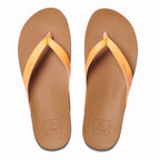 Reef Womens Cushion Bounce Court Flip Flops - Cantaloupe