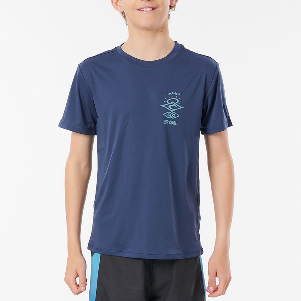 Rip Curl Boys Search Surflite Short Sleeved UV Tee