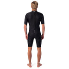 Rip Curl Dawn Patrol 2mm Back Zip Shortie Wetsuit - Black