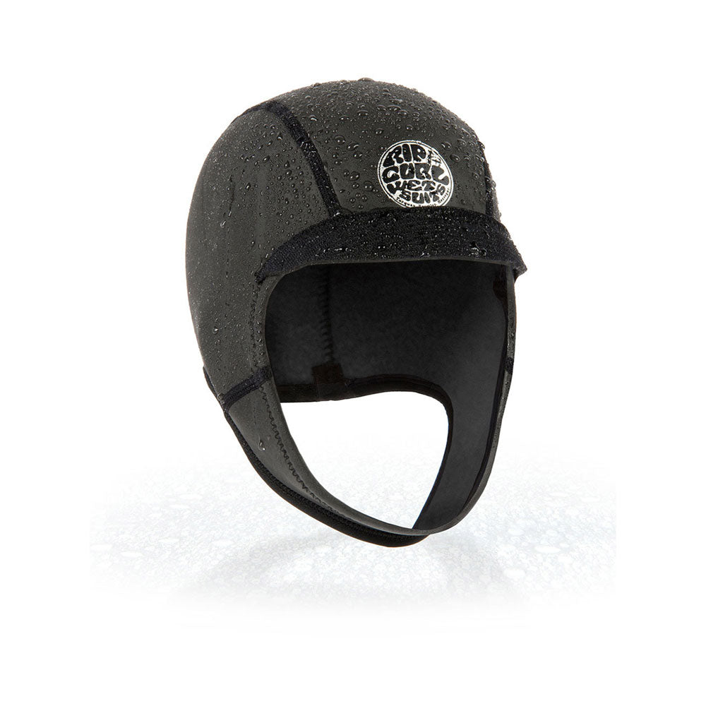 Rip Curl Dawn Patrol 2mm Surf Cap  - Black