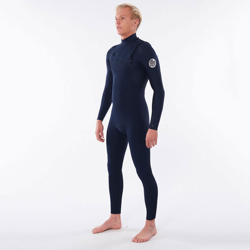 Rip Curl Dawn Patrol Performance 4/3 C/Z Summer Wetsuit  - Navy