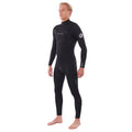 Rip Curl Dawn Patrol Performance 4/3mm Chest Zip Wetsuit - Black