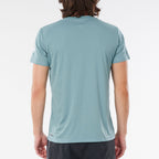 Rip Curl Dawn Patrol Short Sleeve UV Top - Mid Blue