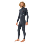 Rip Curl E-Bomb 3/2mm Zip Free Searchers Wetsuit  - Charcoal