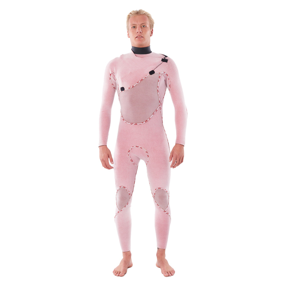 Rip Curl Flashbomb 3/2mm Chest Zip Summer Wetsuit  - Slate
