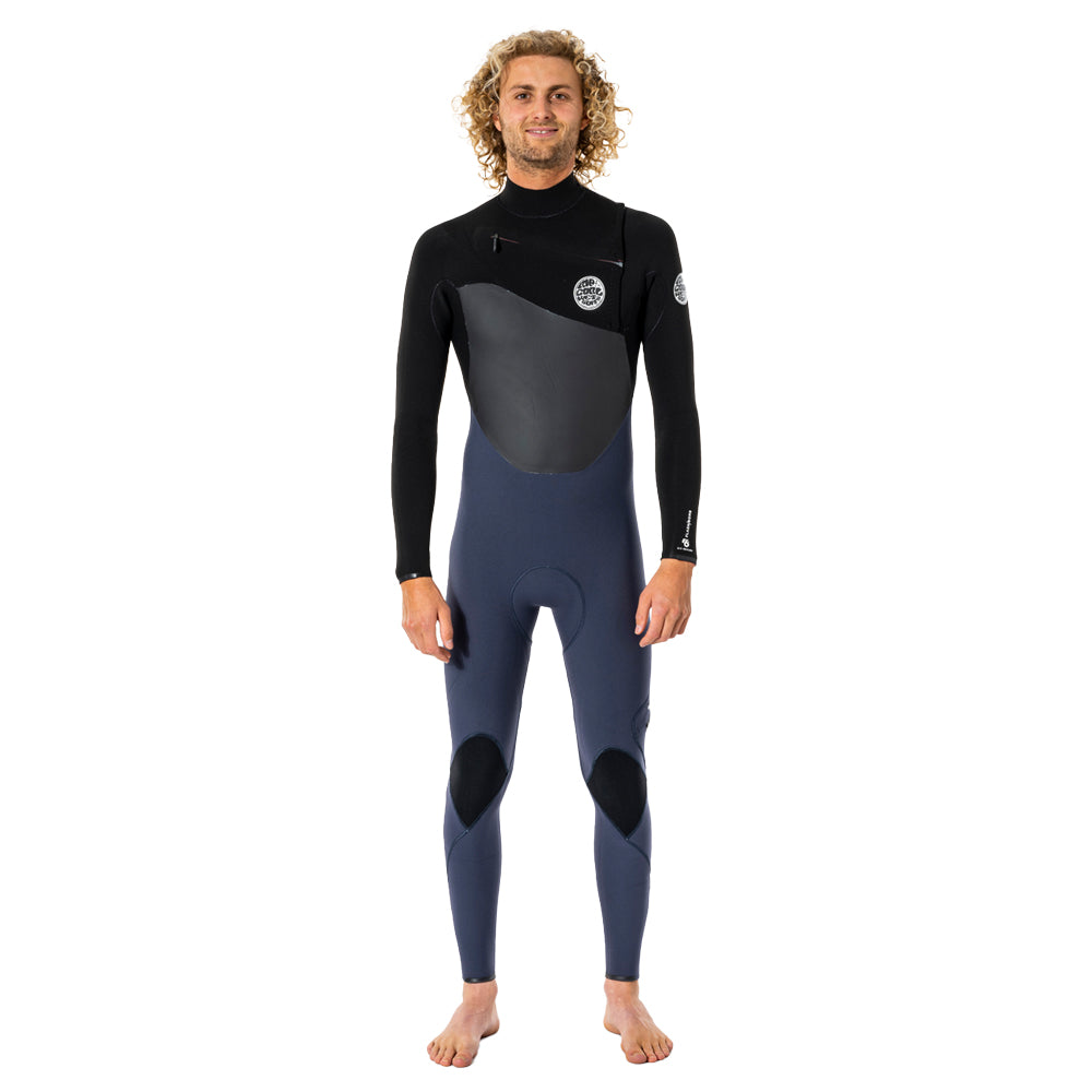 Rip Curl Flashbomb 3/2mm Chest Zip Summer Wetsuit  - Slate