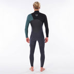 Rip Curl Flashbomb 4/3mm Chest Zip Full Wetsuit  - Green