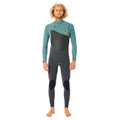 Rip Curl Flashbomb 5/3mm Chest Zip Winter wetsuit  - Muted Green