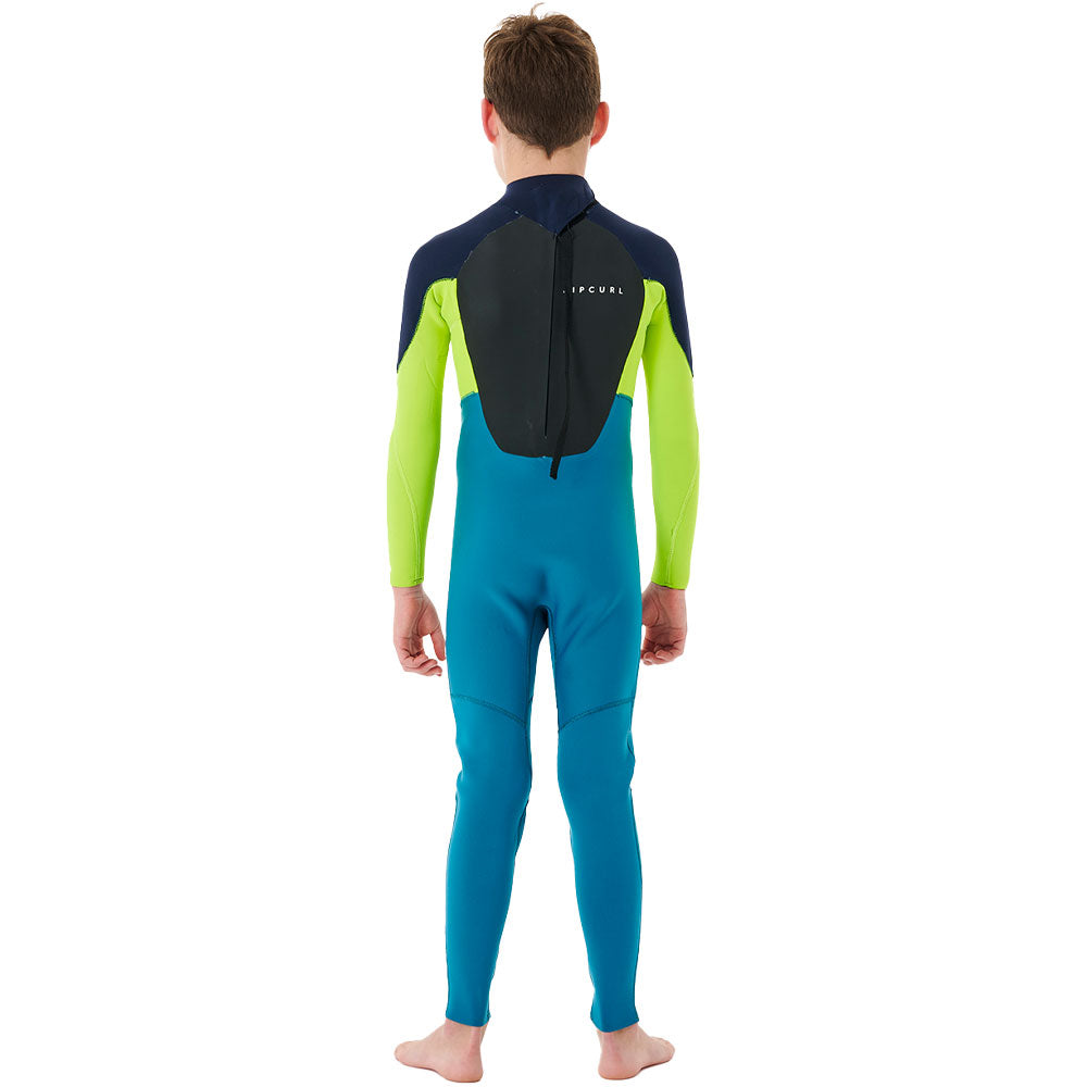 Rip Curl Junior Omega 5/3mm Back Zip Winter Wetsuit  - Navy