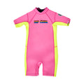 Rip Curl Junior Omega Back Zip Shortie Wetsuit  - Pink