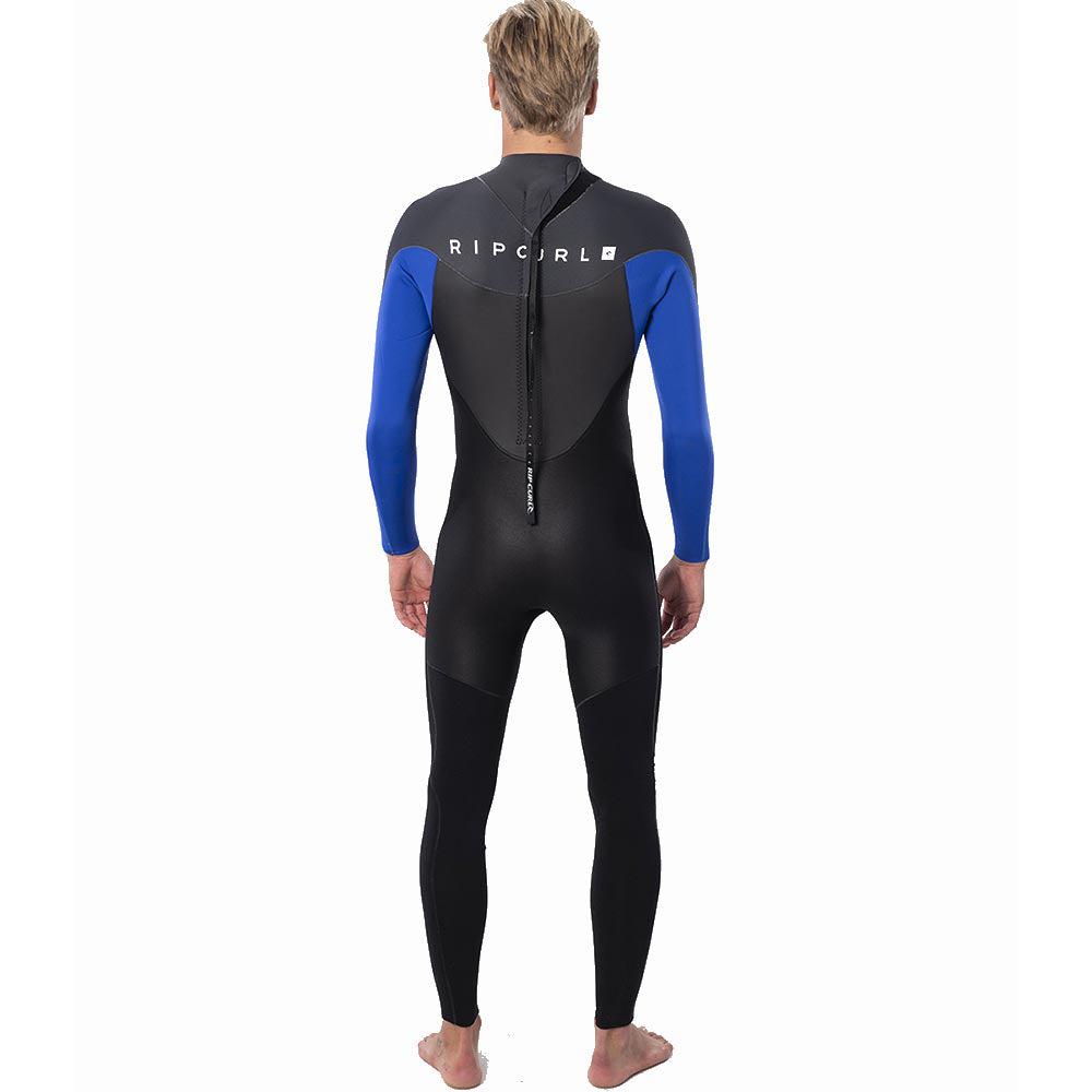 Rip Curl Dawn Patrol 3/2 Back Zip Summer Wetsuit  - Blue