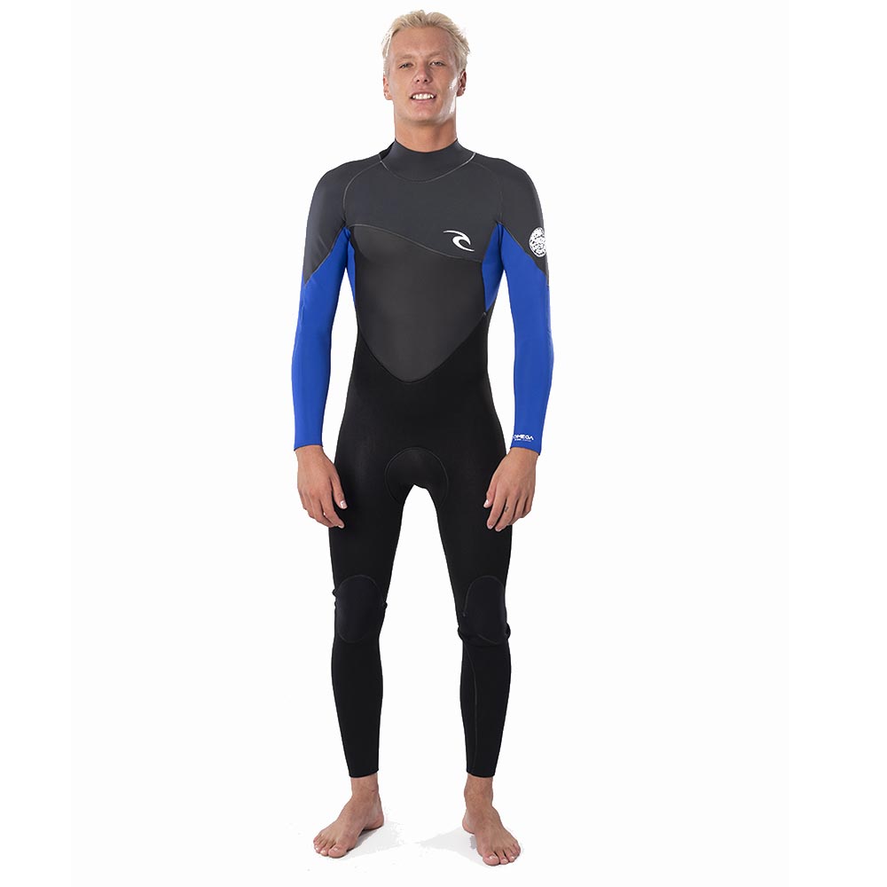 Rip Curl Omega 3/2 Back Zip Summer Wetsuit  - Blue