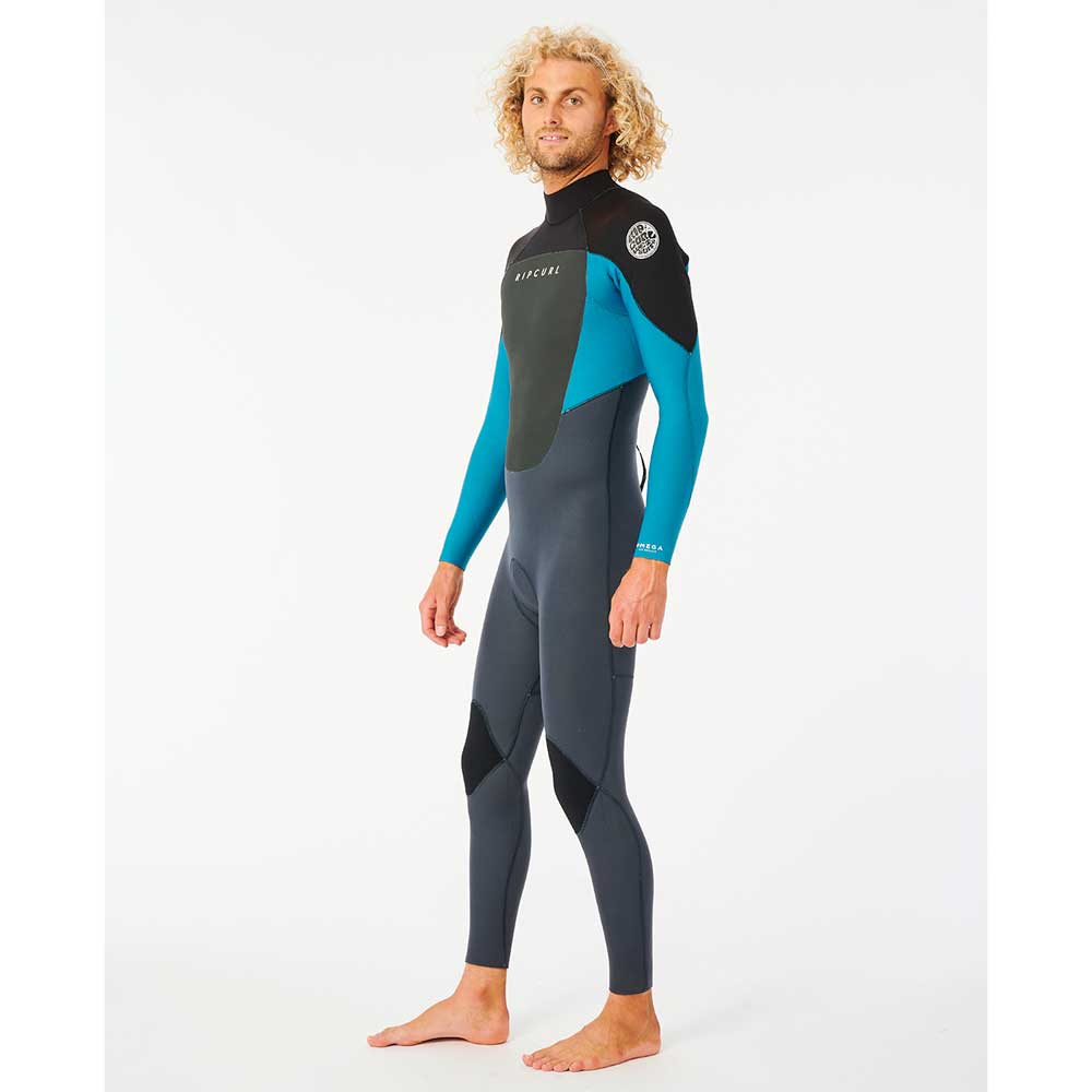 Rip Curl Omega 4/3mm Back Zip Wetsuit  - Blue