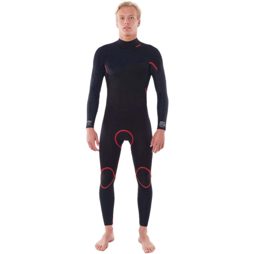 Rip Curl Omega 5/3mm Back Zip Winter Wetsuit  - Maroon