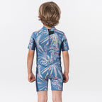 Rip Curl Junior Dawn Patrol 1.5mm Back Zip Shortie Wetsuit - Blue