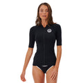 Rip Curl Womens Classic Surf Short Sleeve Rash Vest